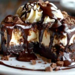 Heavenly Hot Fudge Sundae Brownie