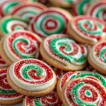Christmas Pinwheel Cookies