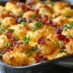 Cracked Out Tater Tot Breakfast Casserole