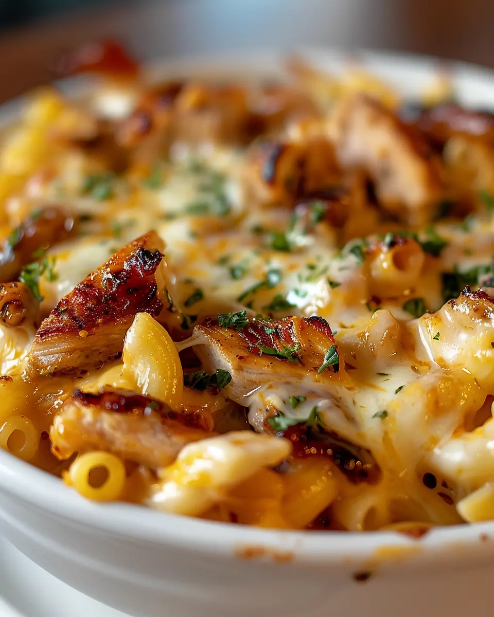 BBQ Chicken Mac and Cheese: Indulgent Comfort Food Delight