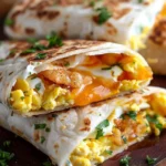 Breakfast Crunchwraps with Eggs