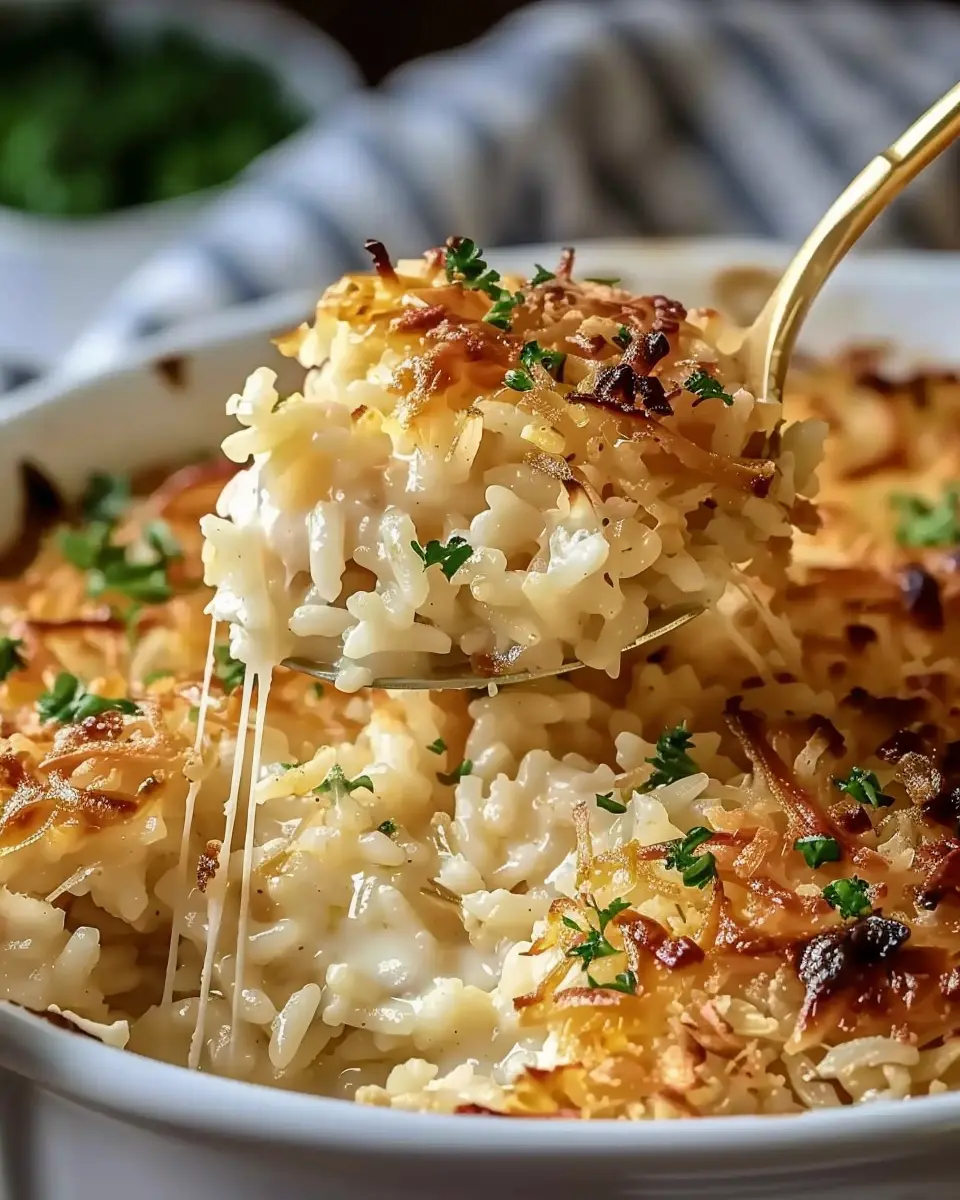 French Onion Chicken Rice Bake: A Cozy Comfort Dish for Family