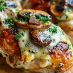 Gouda & Mushroom Stuffed Chicken