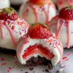 Strawberry Shortcake Oreo Balls