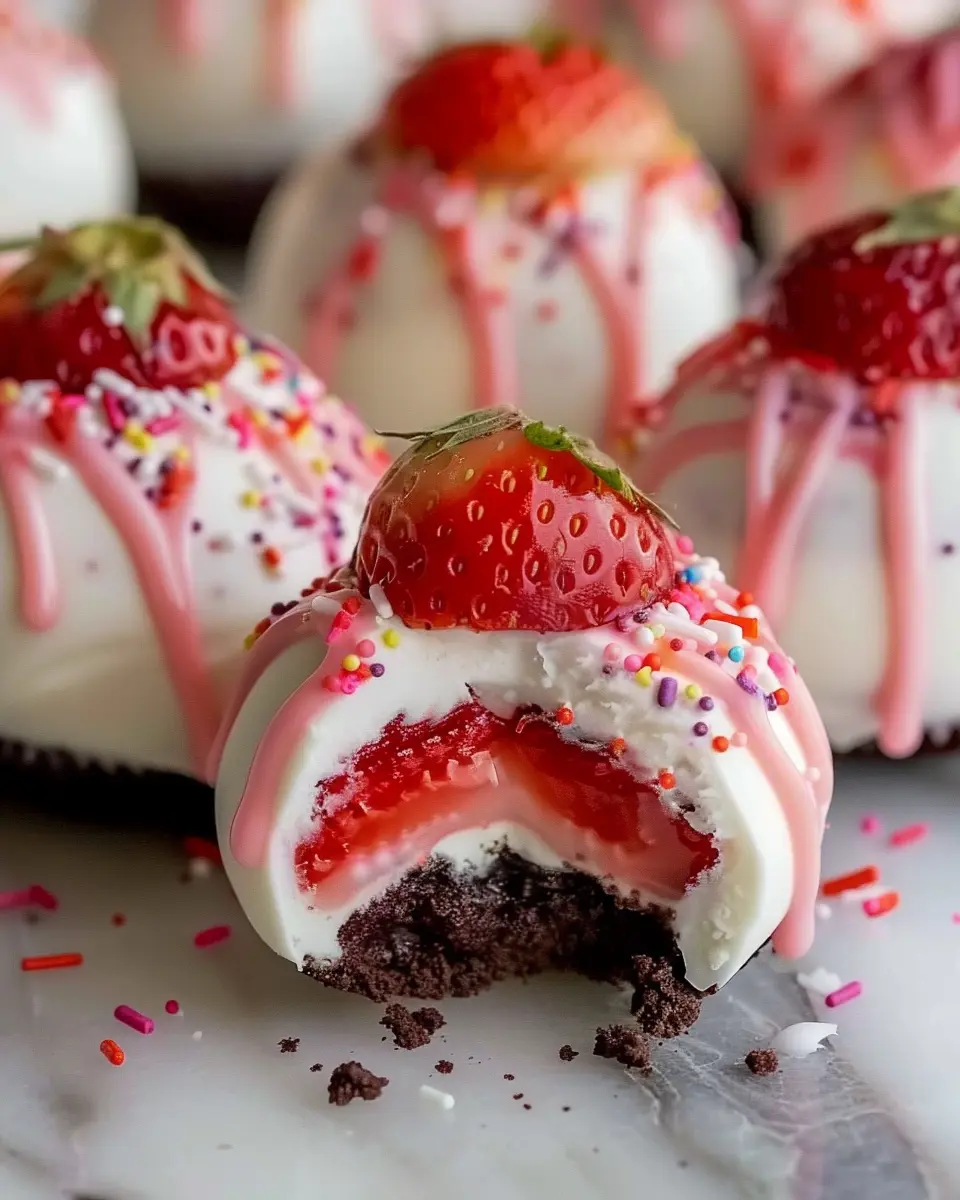 Strawberry Shortcake Oreo Balls: Easy Indulgence for Dessert Lovers