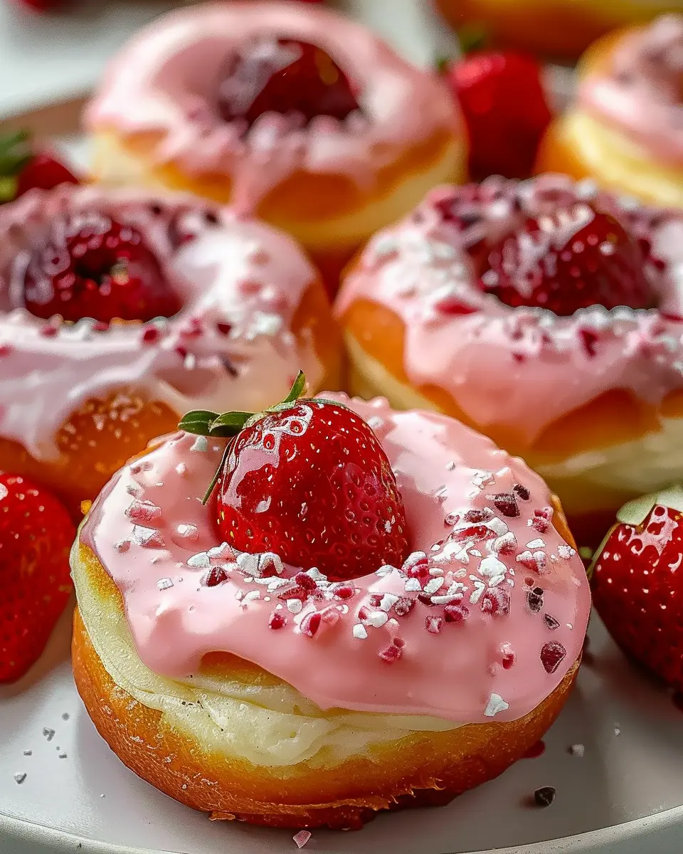 Strawberry Cheesecake Donuts: Easy Recipe for Dessert Lovers
