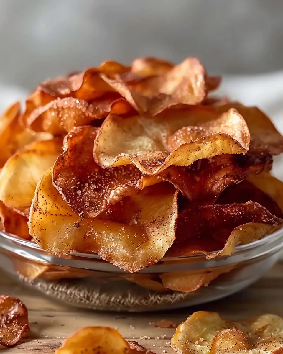 Crispy Cinnamon Apple Chips: Easy Homemade Snack in 5 Steps
