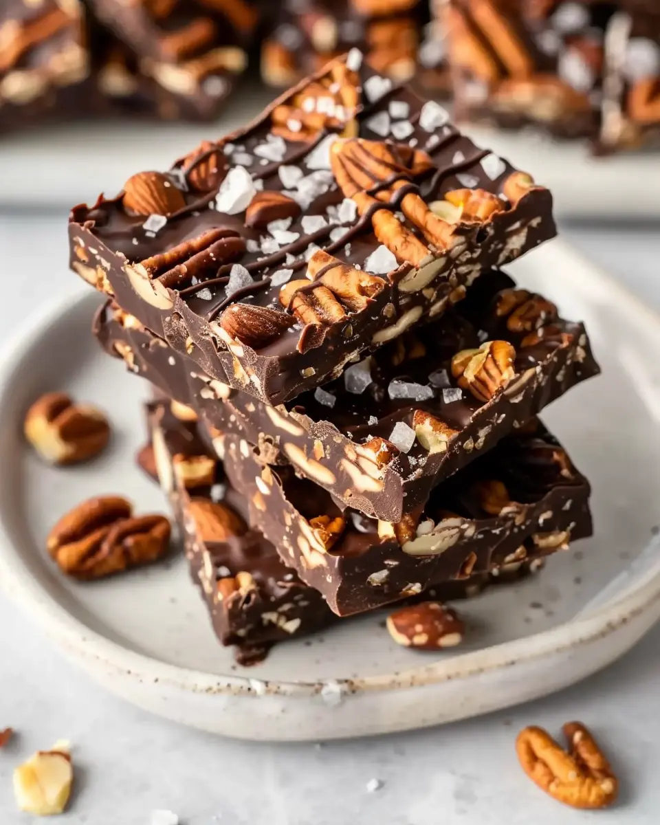 Dark Chocolate and Sea Salt Nut Bars: A Deliciously Easy Treat