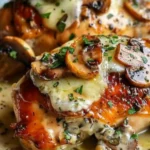 Gouda & Mushroom Stuffed Chicken