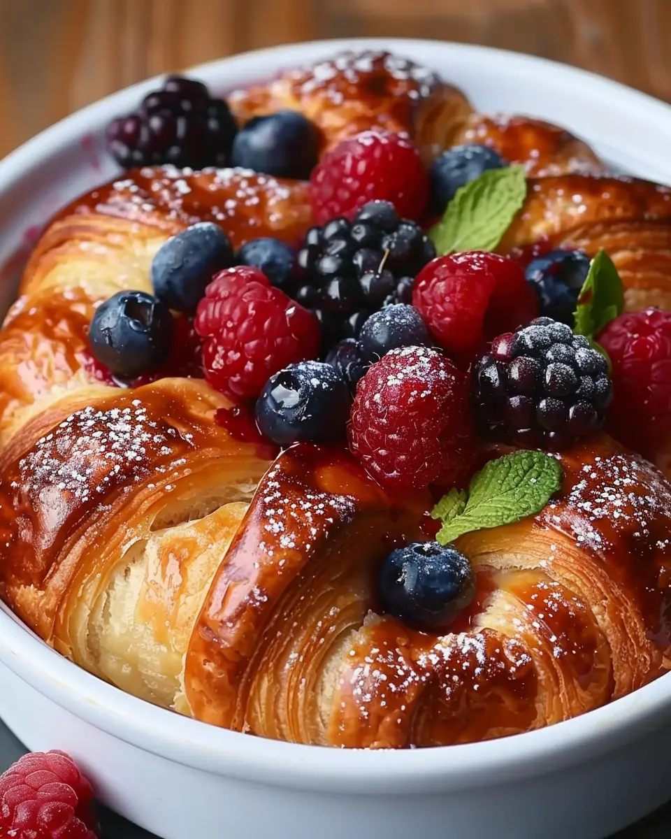 Berry Croissant Bake: Easy Recipe for a Delightful Breakfast