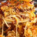 Cheddar Bay Spaghetti Casserole