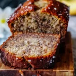 Tender Super Moist Banana Bread Recipe Easy 5-Ingredient Homemade Method