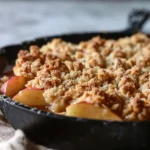 Cast Iron Apple Crisp