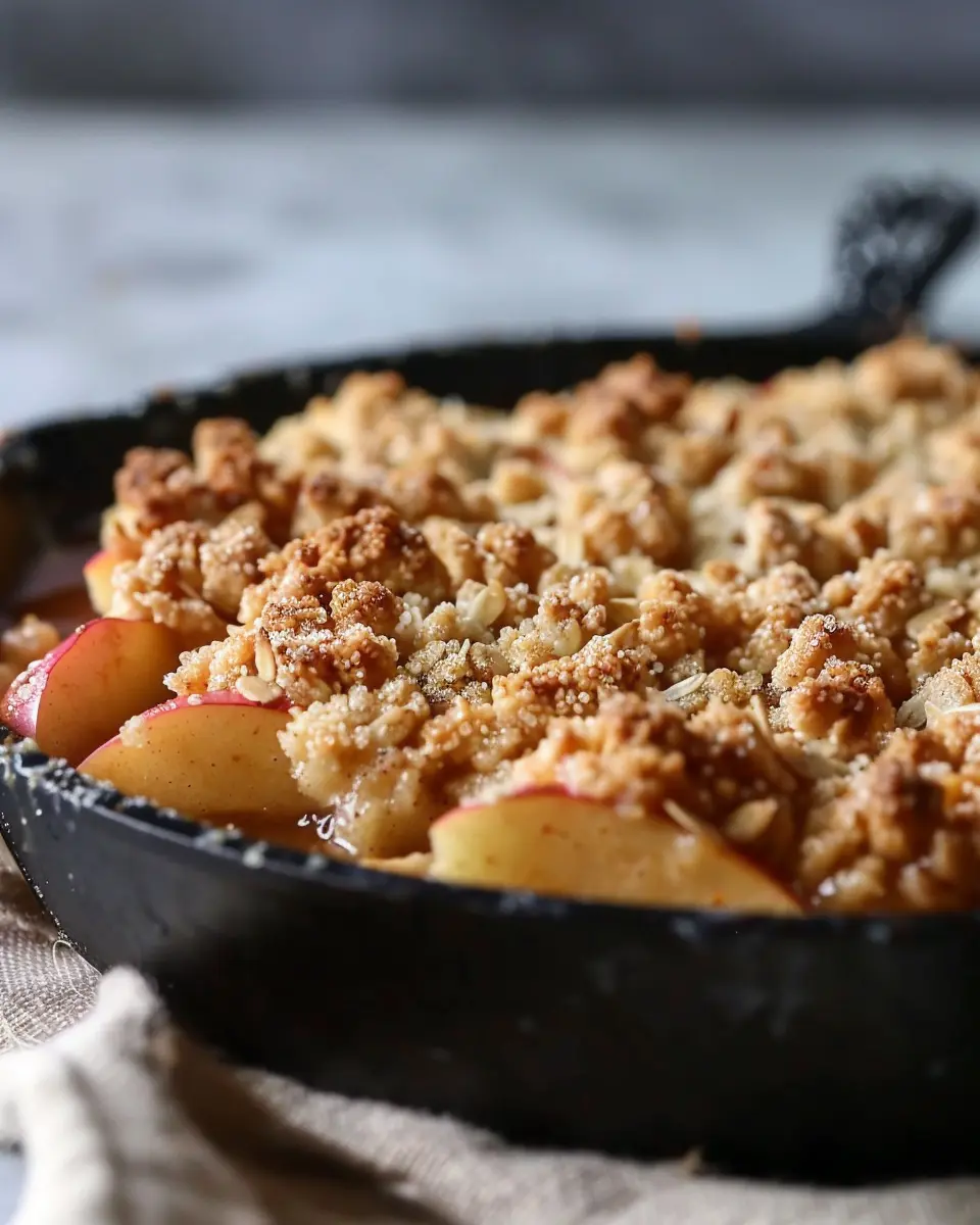 Cast Iron Apple Crisp: The Best Homemade Comfort Dessert