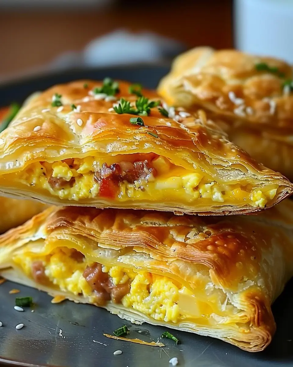 Irresistible Homemade Breakfast Hot Pockets: Easy Turkey Bacon Delight
