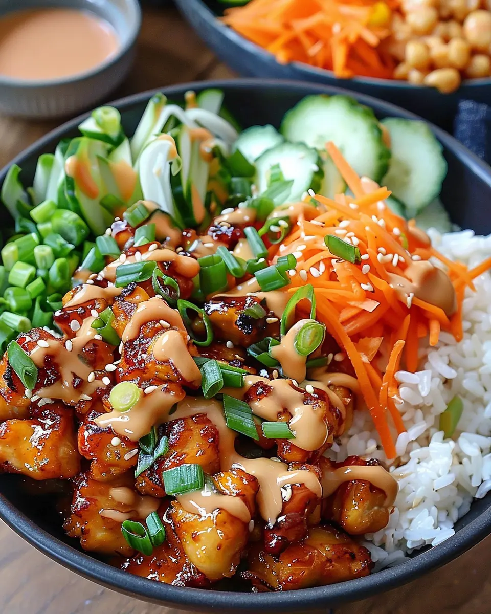 Bang Bang Chicken Bowl: Easy &amp; Indulgent Homemade Delight