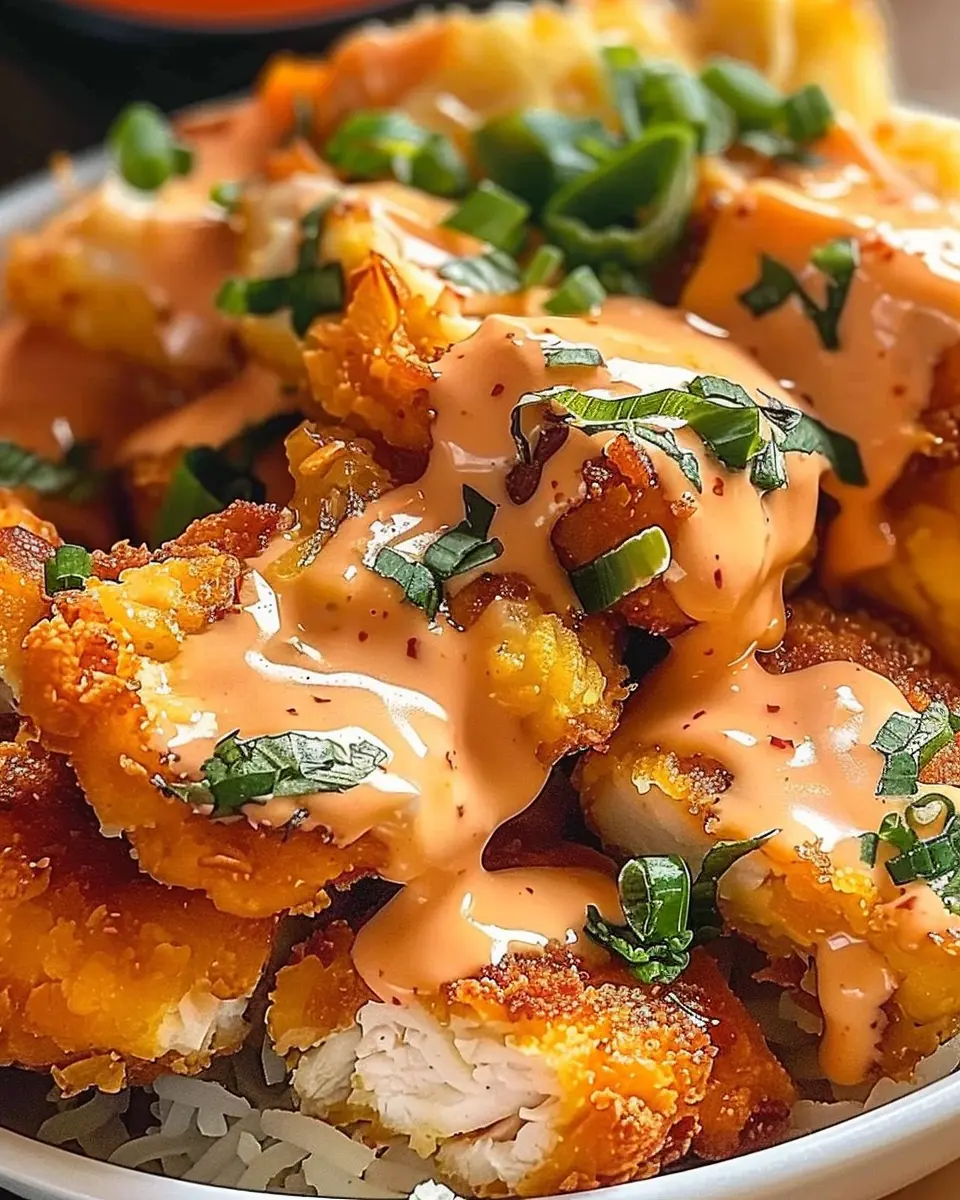 Bang Bang Chicken Bowl: Easy & Indulgent Recipe for Food Lovers