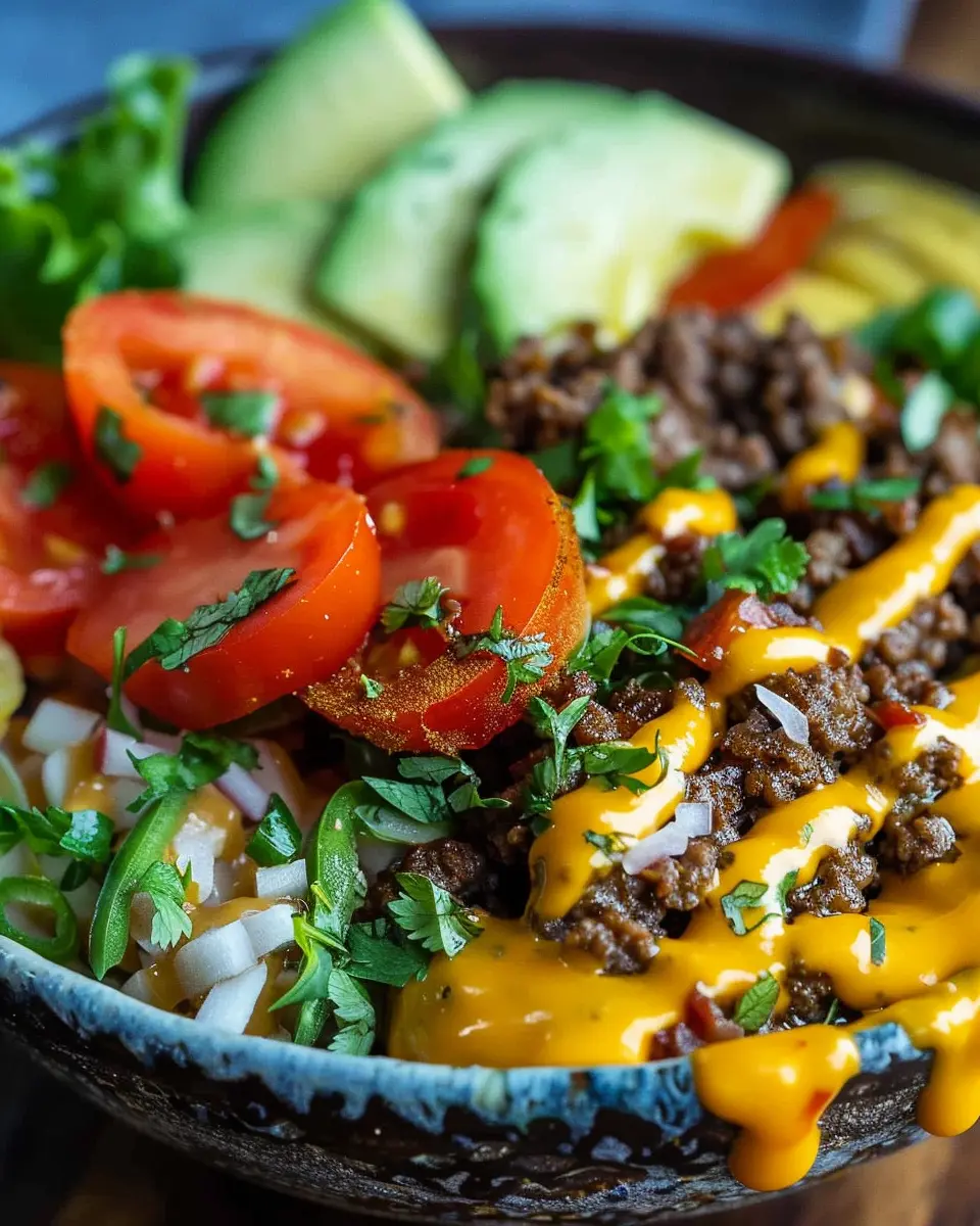 High-Protein Cheeseburger Bowls: Easy and Healthy Family Meal