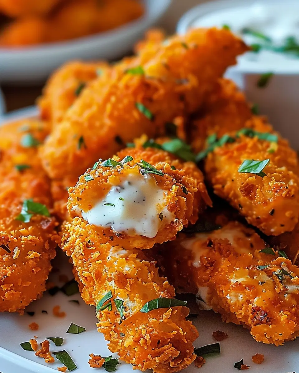 Buffalo Chicken Mozzarella Sticks: A Spicy Snack Delight