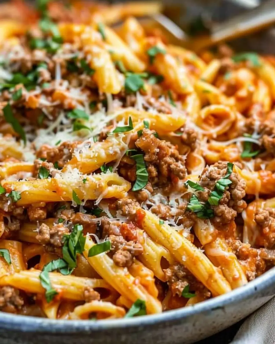 Creamy High Protein Beef Pasta: Easy, Flavorful Comfort Food