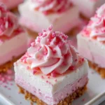 No-Bake Pink Velvet Cheesecake Bites