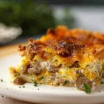 Easy Sausage and Egg Casserole