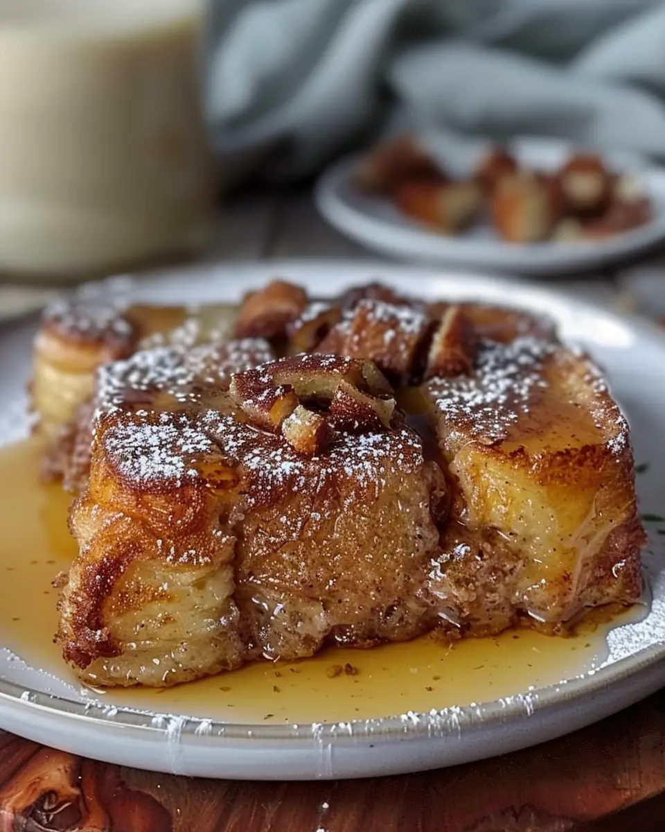Cozy Overnight French Toast Casserole Recipe with Cinnamon Spice Easy and Perfect