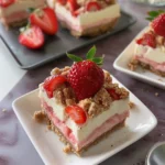 strawberry cheesecake bars