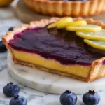 Blueberry–Lemon Curd Tart