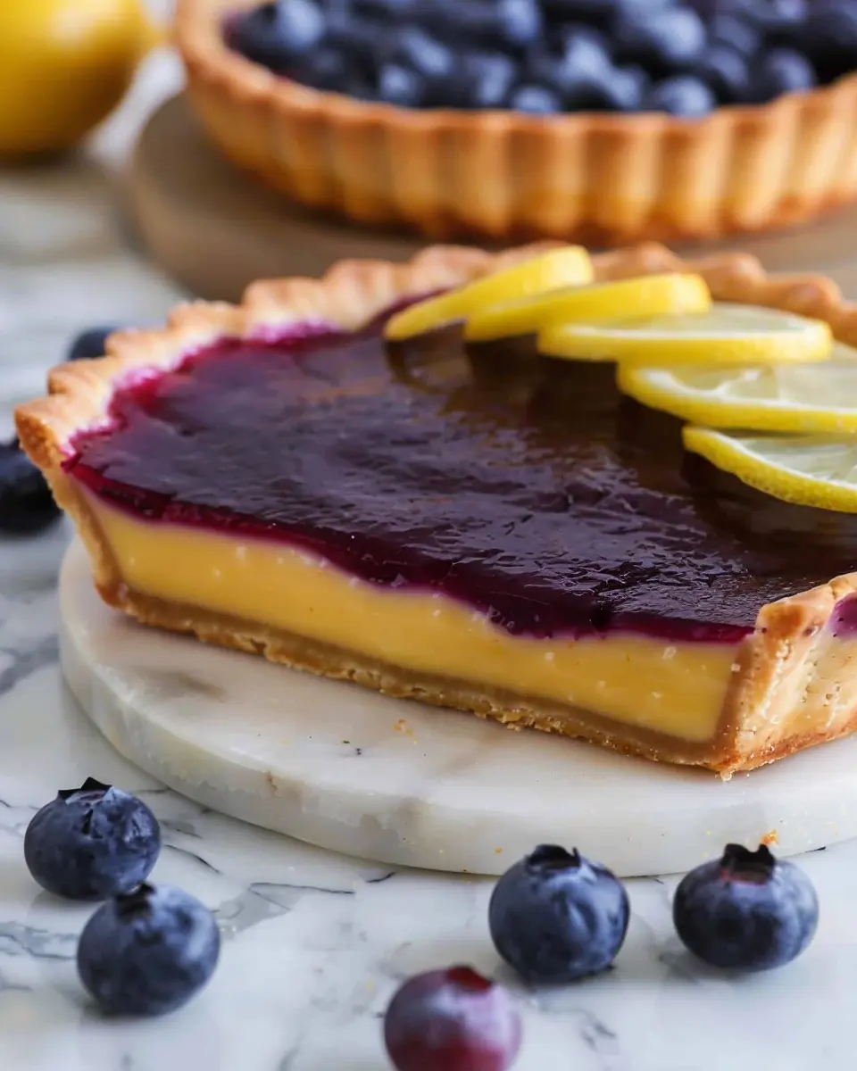Blueberry Lemon Curd Tart: The Best Homemade Delight