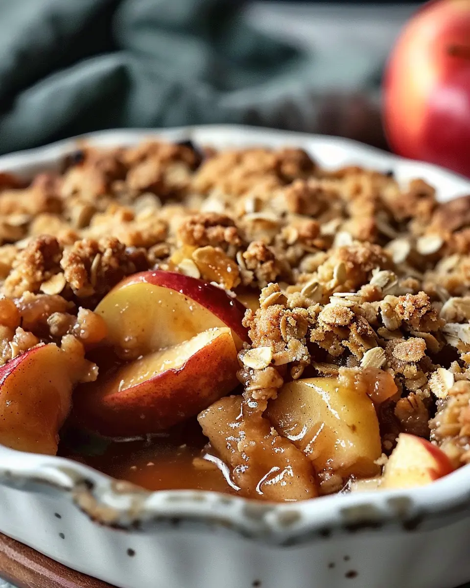 Cozy Apple Crisp Recipe: Easy Homemade Delight with Oat Topping