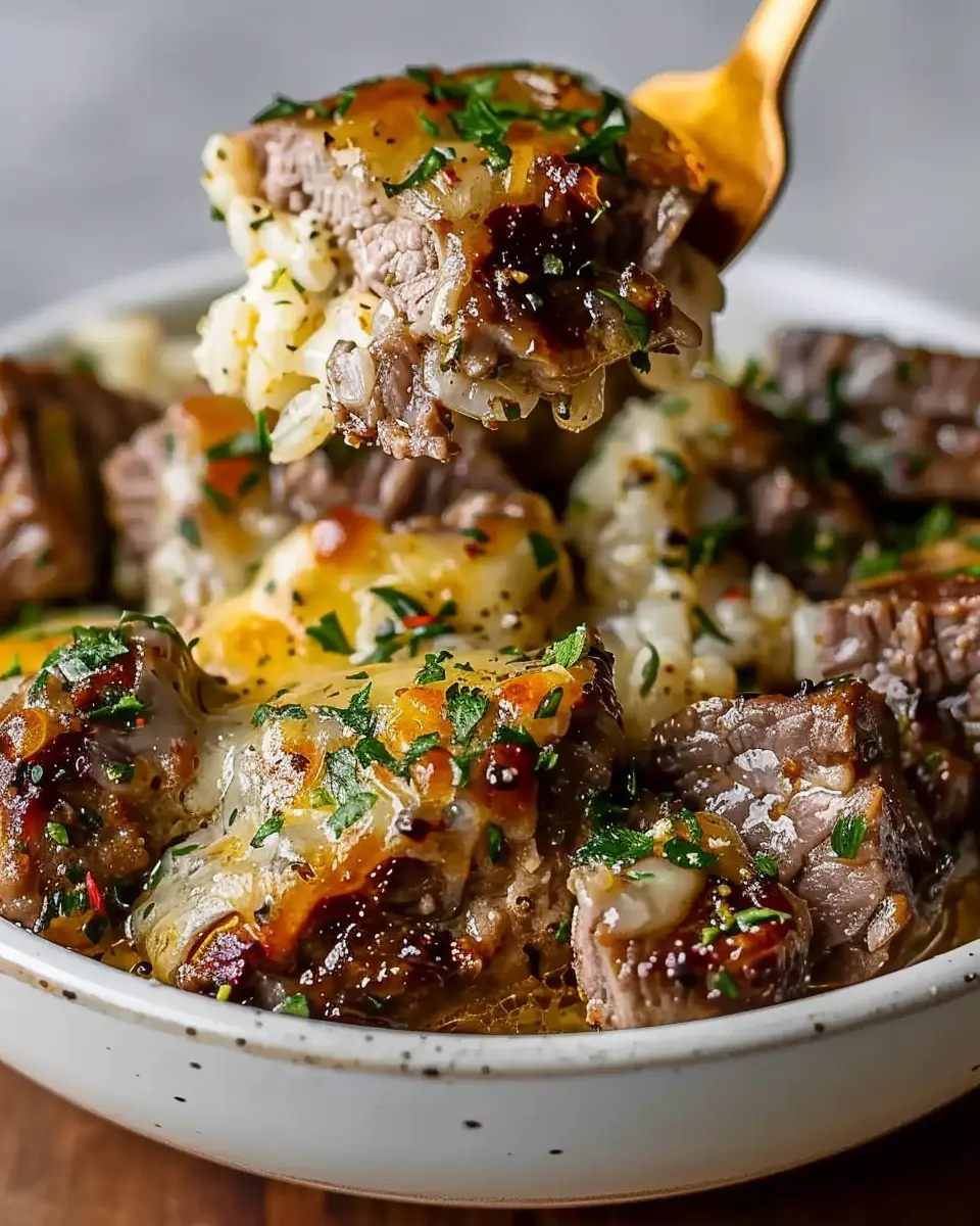 Beefy Garlic Butter Bowl: An Easy Indulgence for Food Lovers