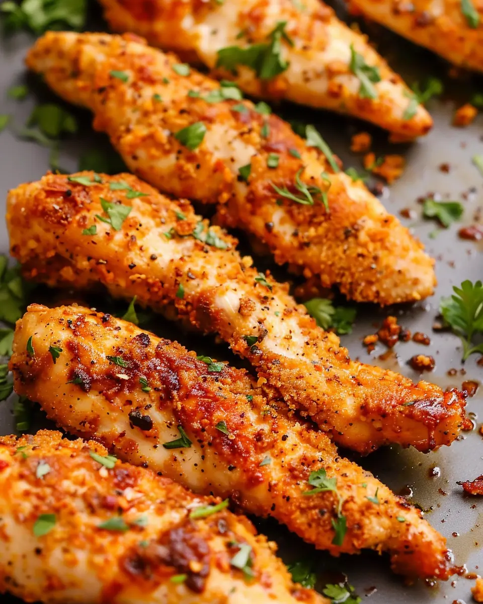 Oven Baked Chicken Tenders: Easy and Juicy No-Breading Delight