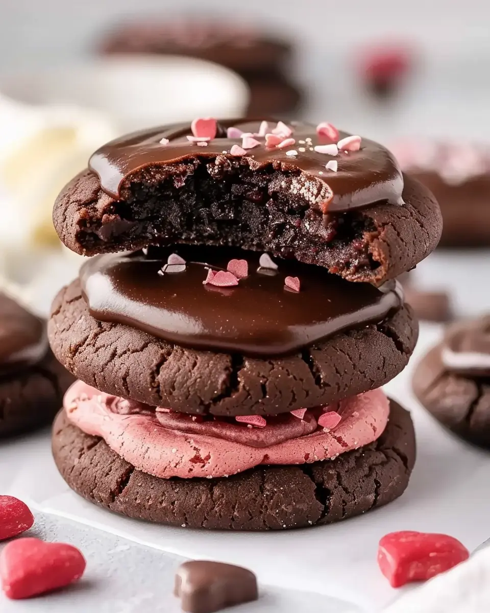 Valentine Ganache Cookies: Indulgent Treats for Your Sweetheart