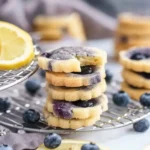 Lemon blueberry cookies