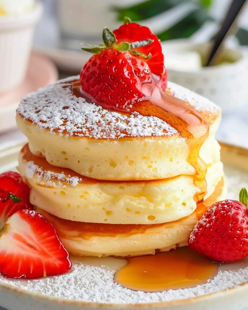 Fluffy Japanese Soufflé Pancakes: Easy and Irresistibly Light Delight