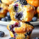 Blueberry Cream Cheese Muffins recipe