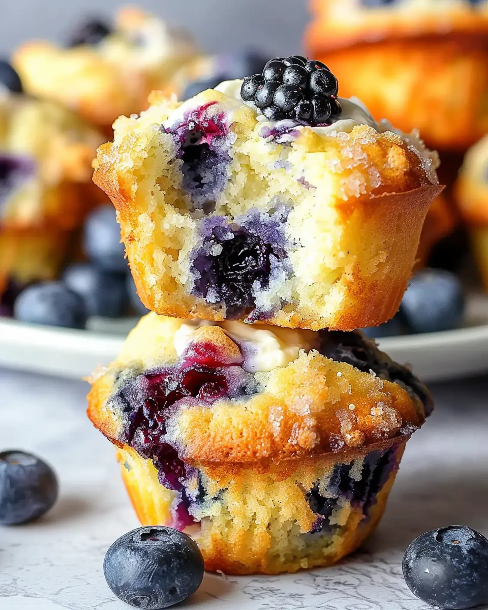 Blueberry Cream Cheese Muffins recipe: Easy, Indulgent Delight