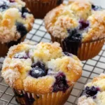 Homemade Blueberry Muffins