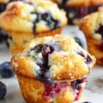 Blueberry Cream Cheese Muffins recipe