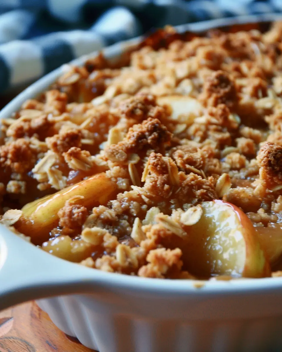 Pioneer Woman Apple Crisp: 6-Ingredient Delight You’ll Love