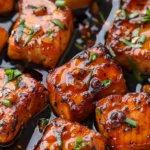 Mouthwatering Honey Garlic Salmon Bites