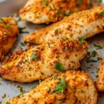 Oven Baked Chicken Tenders (No Breading)