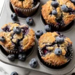 Homemade Blueberry Protein Muffins
