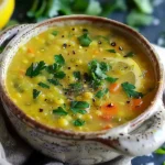 Zesty Nourishment in a Bowl: Lemon Lentil Soup