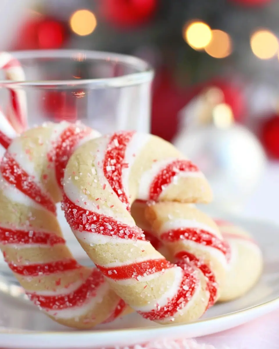 Candy Cane Cookies: Easy Festive Treats for the Holidays