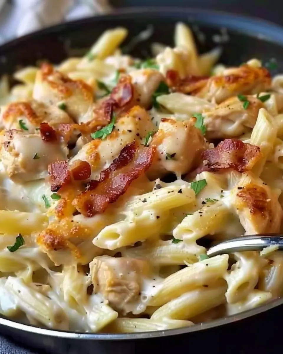 Chicken Bacon Ranch Pasta