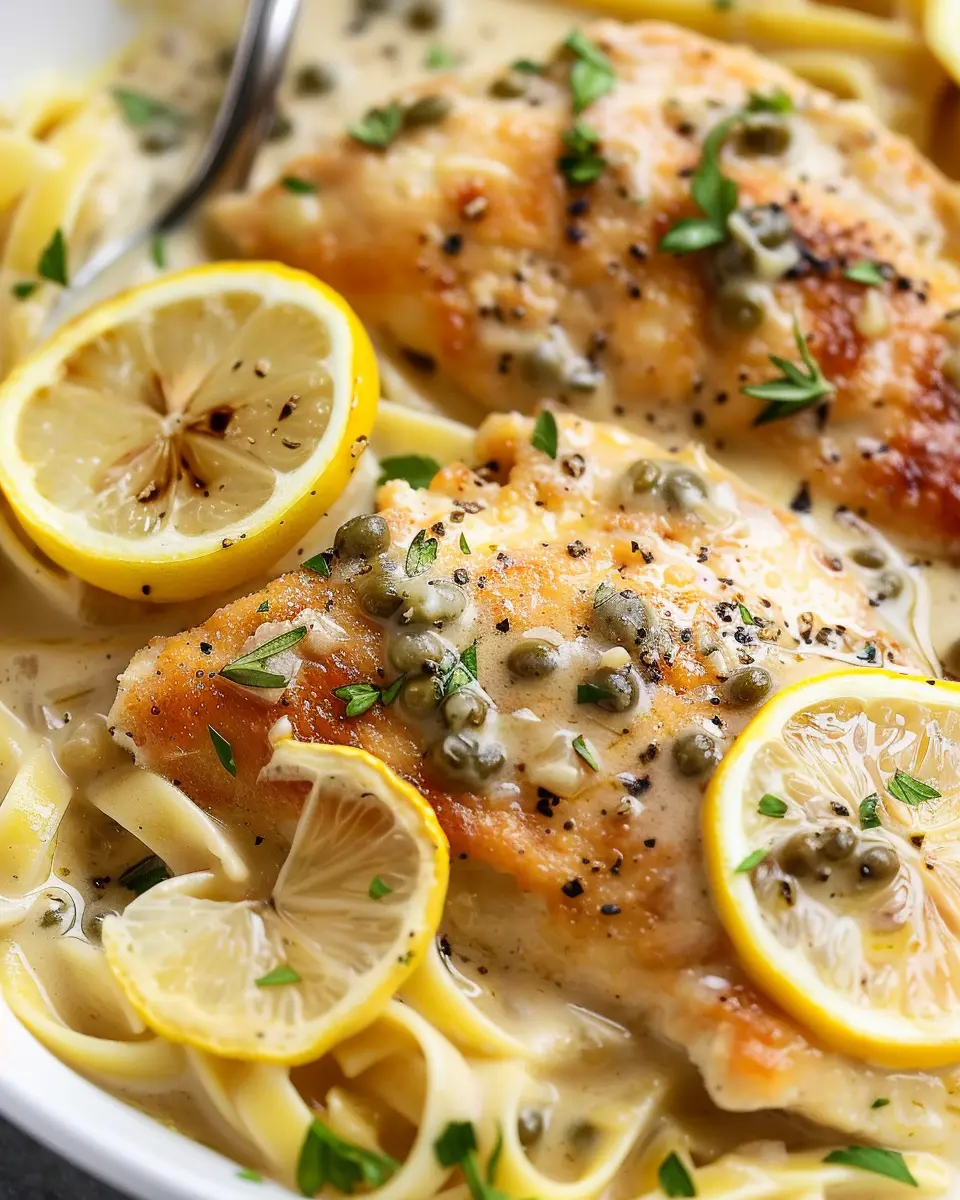 Creamy Lemon Chicken Piccata