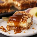 Caramel Apple Cheesecake Bars
