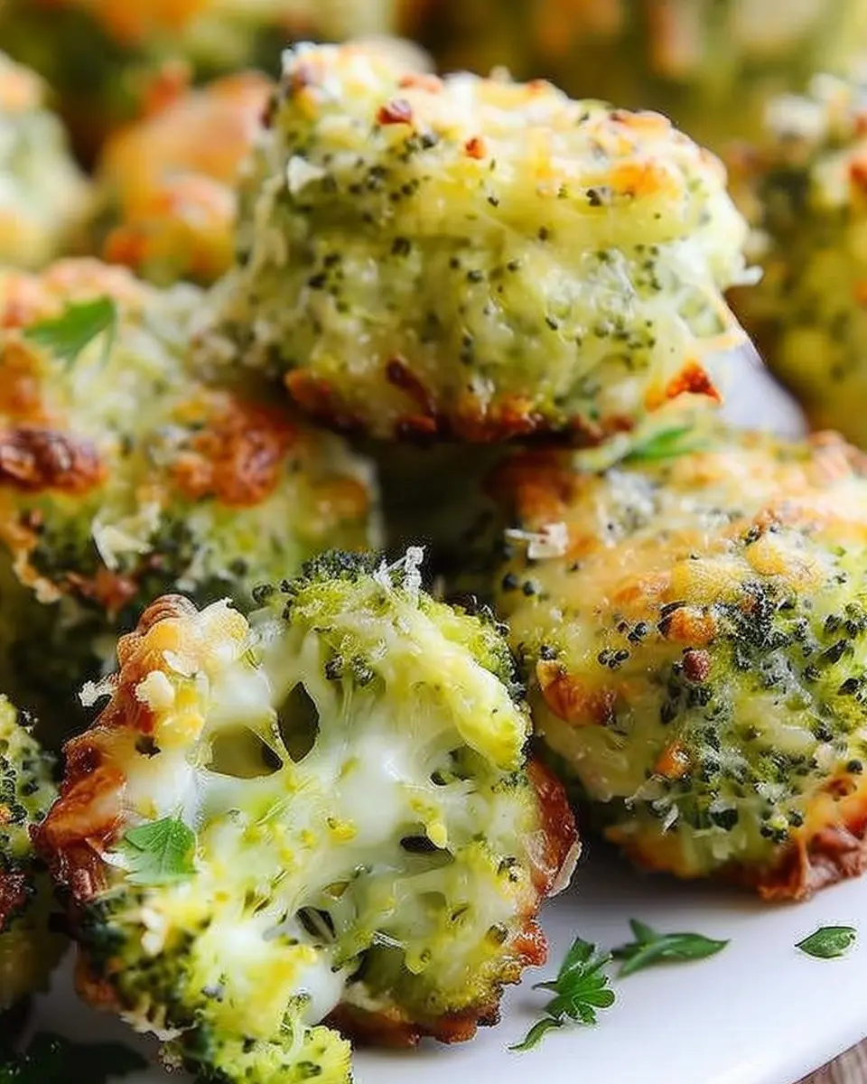 Broccoli Cheese Bites: Easy Turkey Bacon Appetizer Delight